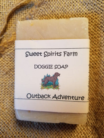 Outback Adventure doggie goat milk bar soap