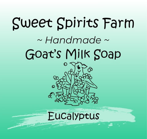 Eucalyptus goat milk bar soap