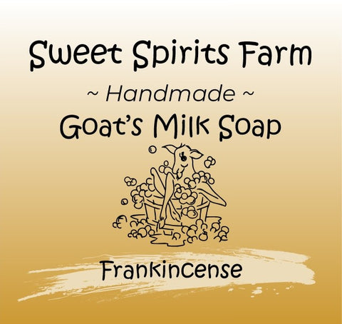 Frankincense goat milk bar soap