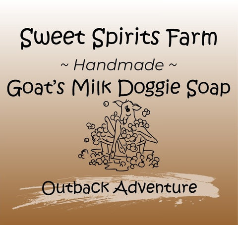 Outback Adventure doggie goat milk bar soap