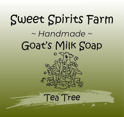 Tea Tree goat milk bar soap