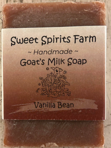 Vanilla Bean goat milk bar soap