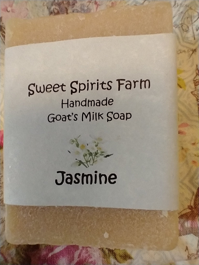 Jasmine goat milk soap bar
