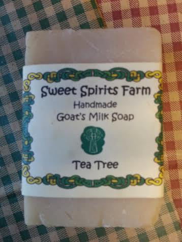 Tea Tree goat milk bar soap